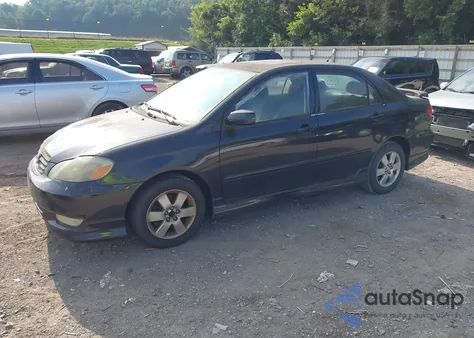 2003 Toyota Corolla S z USA, uszkodzony, nr VIN 1NXBR32E83Z041414